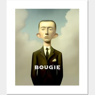 Bougie: A bougie man stands alone on a Dark Background Posters and Art